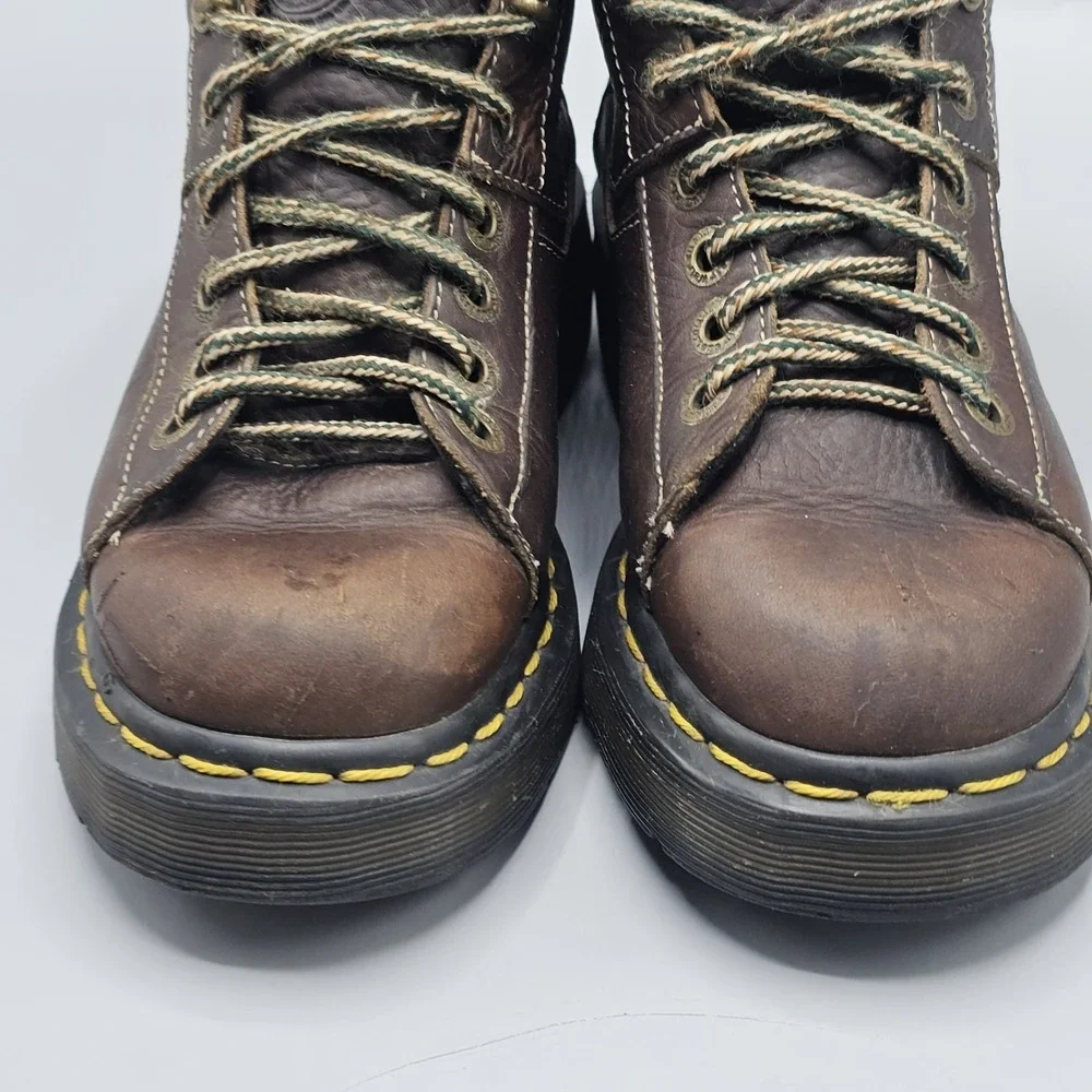 Vintage Dr. Martens Chunky Platform Boots 9863 Mens 4 Women's 5.5 Made England
